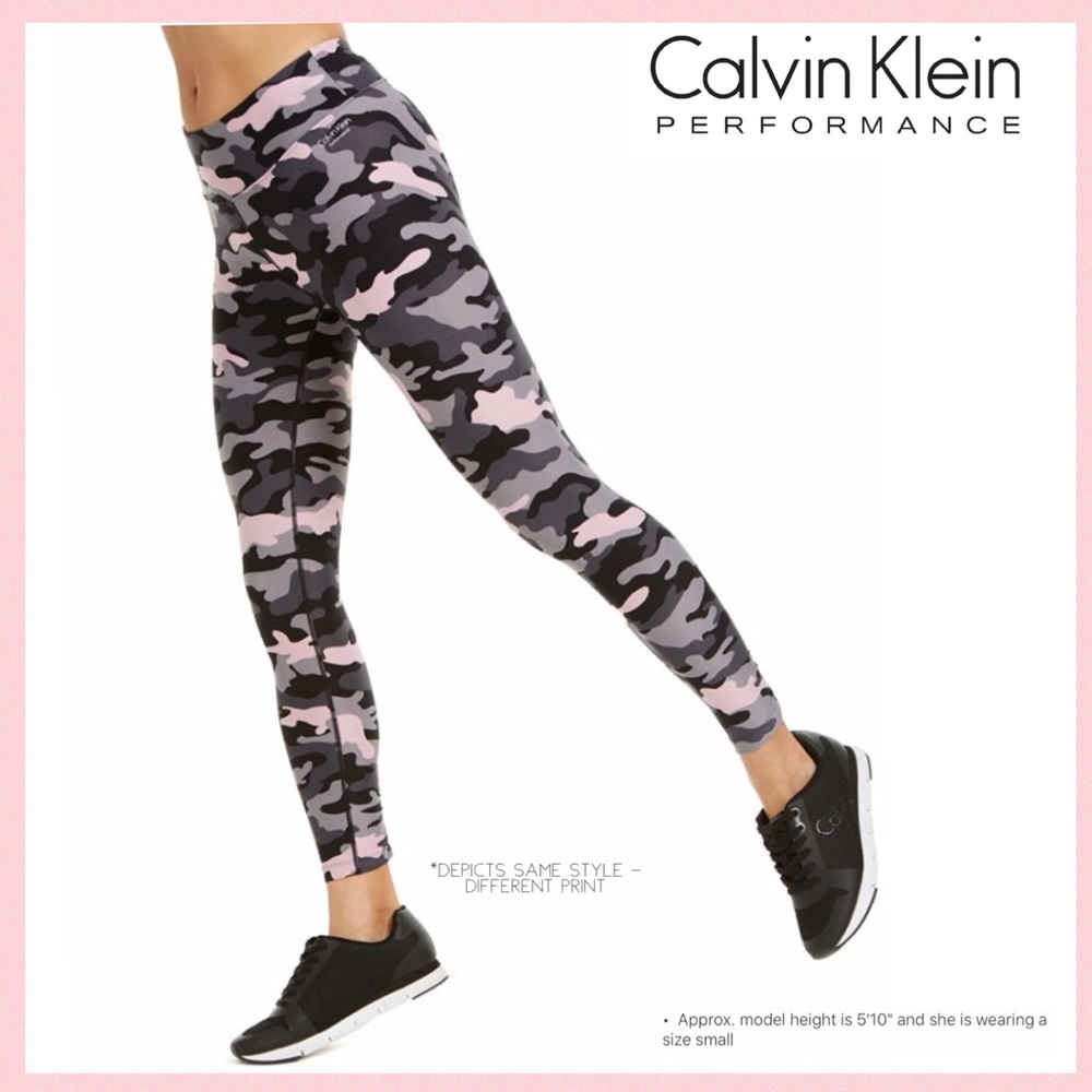 Calvin Klein Performance Rainforest Leggings - Picture 12 of 14